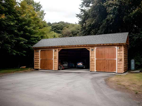 Fertiggarage aus Polen