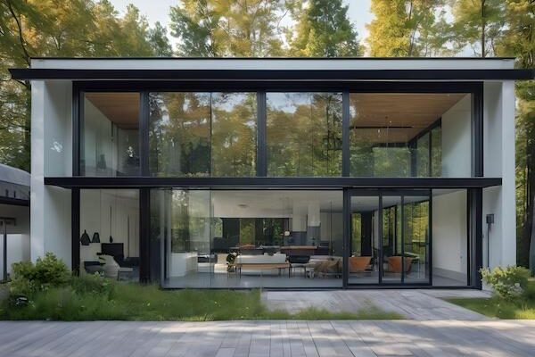 Glasschiebewand Polen