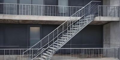 Außentreppe podest polen