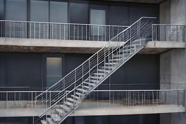 Außentreppe podest polen