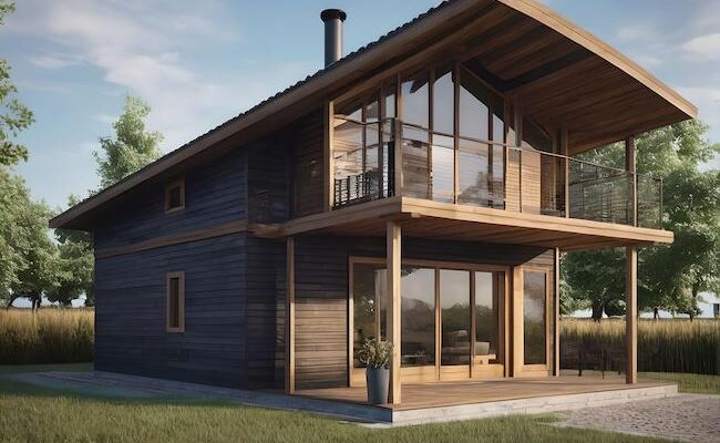 Holzhäuser aus Polen