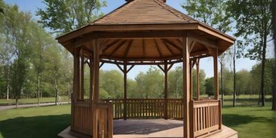 Pavillion polen holz