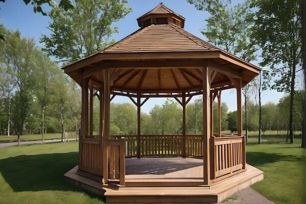 Pavillion polen holz