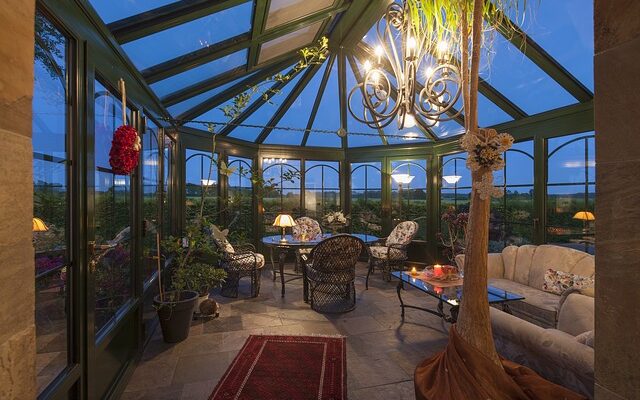 Wintergarten aus Polen