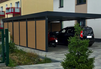 Carport aus Polen