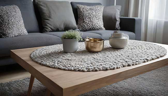 Wollteppich aus polen