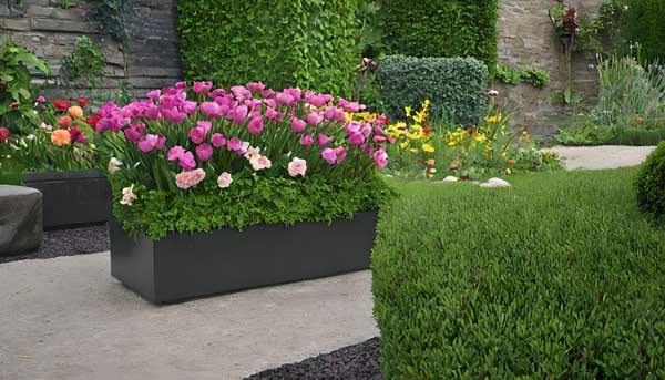 Blumenkübel aus Polen