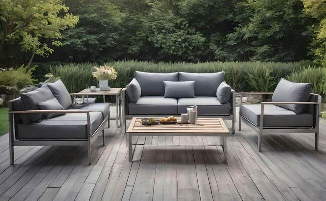 Gartenmöbel Set aus Polen