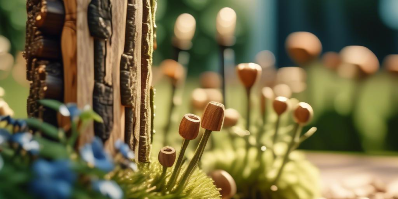 Handgefertigte Holzskulpturen aus Polen als Gartenhighlights