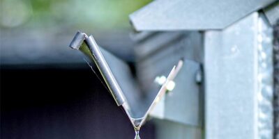 Regenrinne aus Polen