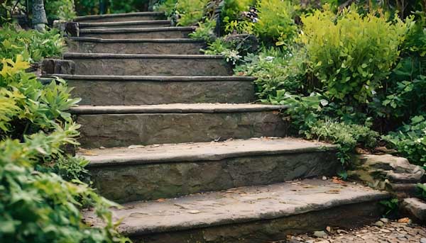 Steintreppe aus polen