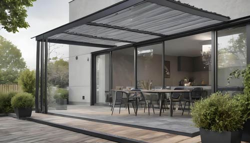 Terrassenüberdachung aus polen
