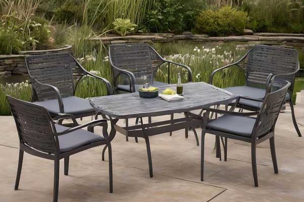 Schmiedeeisen Gartenmöbel aus Polen