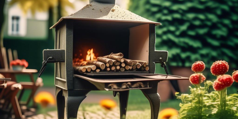 Ein traditioneller Gartenkamine aus Polen: Gemütliche Wärme im Freien