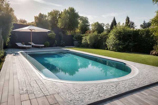 Poolüberdachung aus Polen