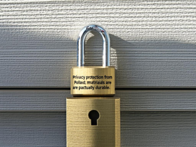 Sichtschutz aus Polen: Welche Materialien sind besonders langlebig